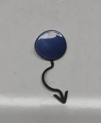 Seat Altea Rear bumper row hook cap/cover 5P0807928B