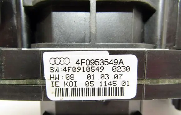 Audi A6 S6 C6 4F Multifunctional control switch/knob 4F0953549A