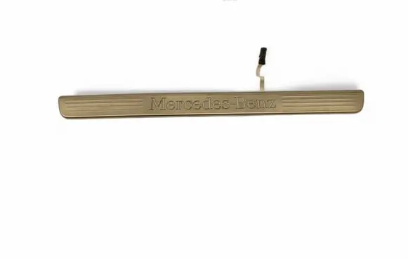 Mercedes-Benz GL X166 Front sill trim cover A1666801235