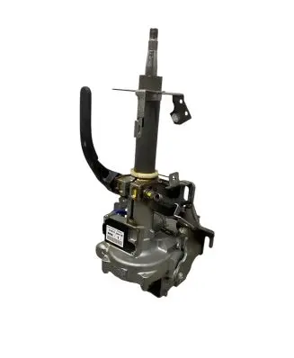 Steering wheel axle set