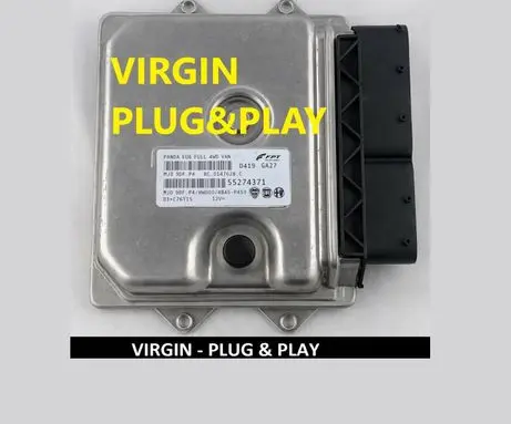 Fiat Panda II Engine control unit/module ECU 55274371 MJD9DFP4 BC0147628C