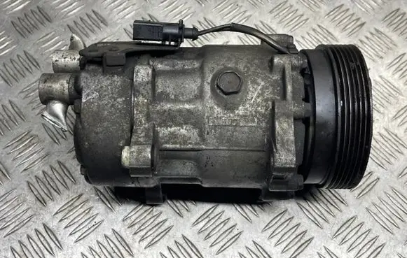 Volkswagen Sharan Air conditioning (A/C) compressor (pump) YM2H19D629BB 5868212324 SD7V16