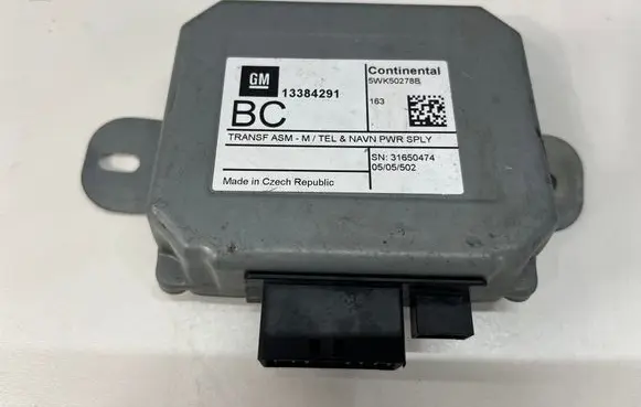 Opel Astra J GPS navigation control unit/module 13384291