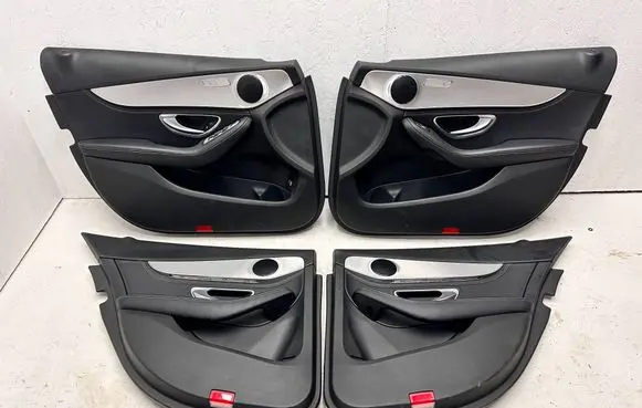 Mercedes-Benz C W205 Door card panel trim set 