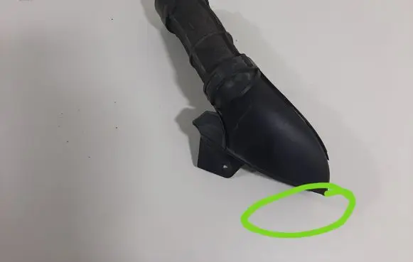 Opel Mokka X Air intake duct part 95143260