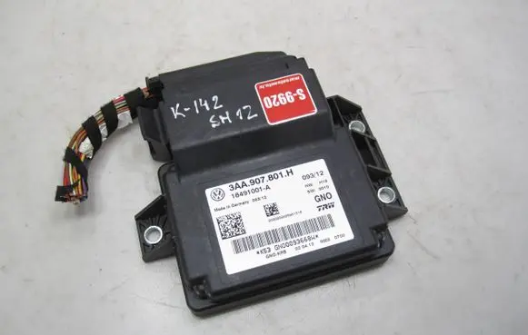 Volkswagen Sharan Hand brake control module 3AA907801H 18491001A 2000000005951516