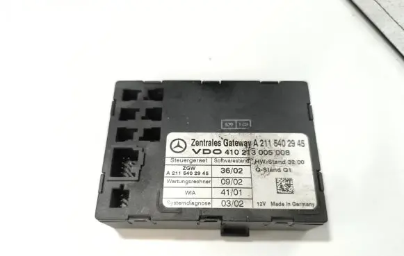 Mercedes-Benz E W211 Gateway control module A2115402945 410213005008
