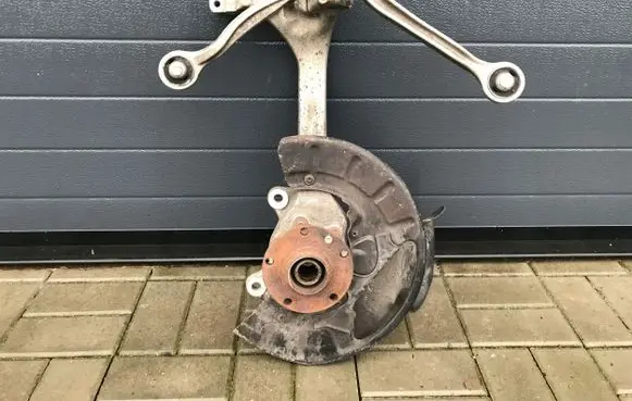 Volkswagen Phaeton Front wheel hub spindle knuckle 4E0258J