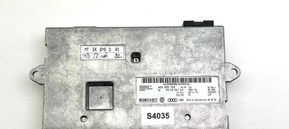 Audi A6 S6 C6 4F MMI control unit 4F0910730F 4E0035729