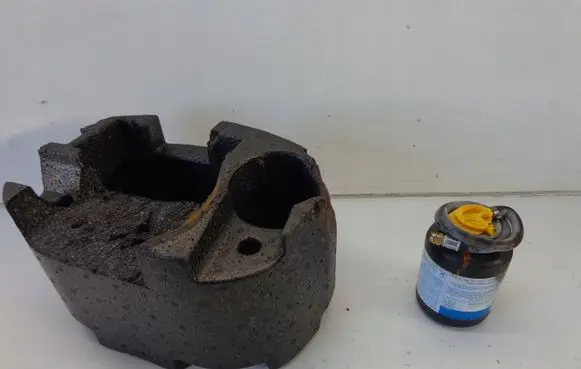 Opel Astra H Tire air pump compressor 13189814