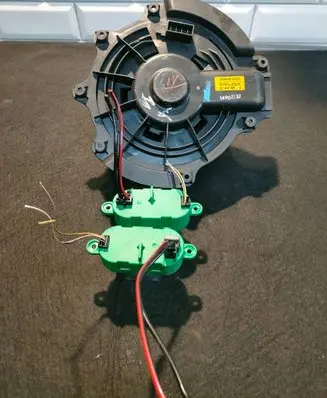 Renault Espace - Grand espace IV Heater fan/blower 52492206