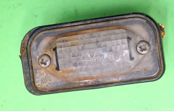 Mercedes-Benz C W203 Number plate light