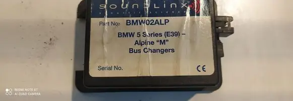 BMW 5 E39 Other control units/modules BMW02ALP