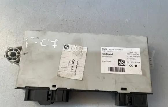BMW 5 GT F07 Comfort/convenience module 9347914 61359347914