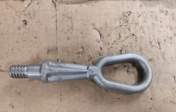 Towing hook eye