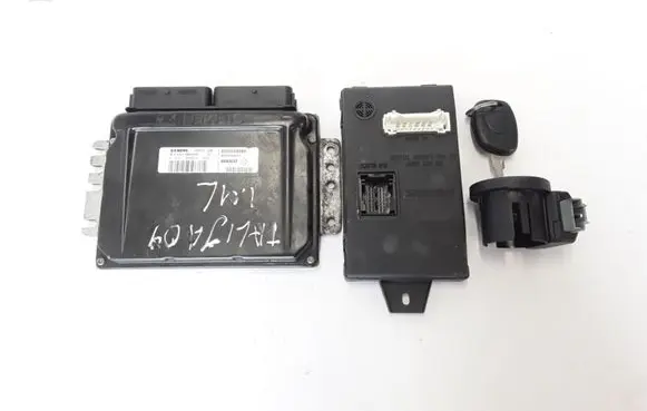 Renault Thalia I Engine ECU kit and lock set 