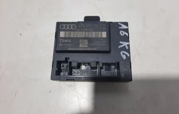 Audi A6 S6 C6 4F Door control unit/module 4F0959795E