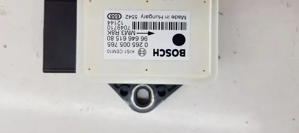 Peugeot 3008 I ESP acceleration yaw rate sensor 0265005765 9664661580