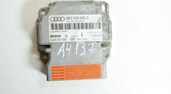 Audi A4 S4 B6 8E 8H Airbag control unit/module 8E0959655G