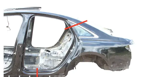 Audi A8 S8 D5 Rear quarter panel 