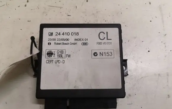 Opel Zafira A Comfort/convenience module 24410018