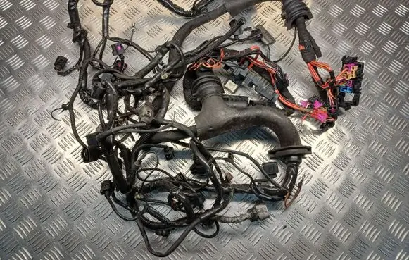 Audi A6 S6 C6 4F Engine installation wiring loom 4F1971072DM 4F0971871