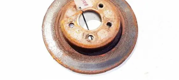 Volvo S40 Rear brake disc neventiliuojamas