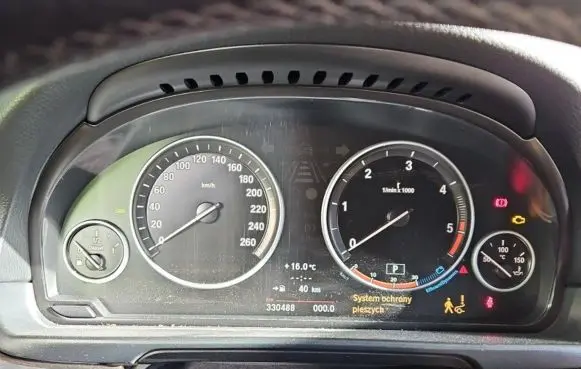 BMW 5 F10 F11 Speedometer (instrument cluster) 9255589 IMPRK1398026
