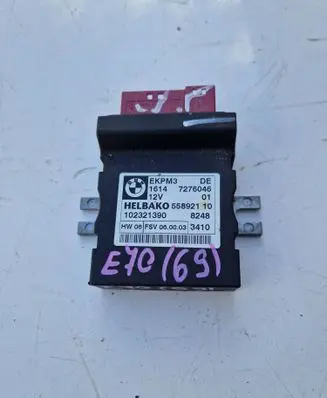 BMW X5M E70 Fuel injection pump control unit/module 7276046