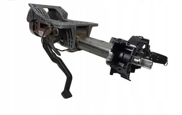 Steering wheel axle
