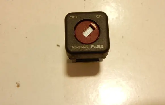 Citroen C4 I Passenger airbag on/off switch 96373205XT 2453