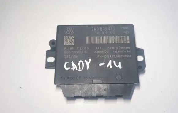 Volkswagen Caddy Parking PDC control unit/module 2K0919475 1Q0919475