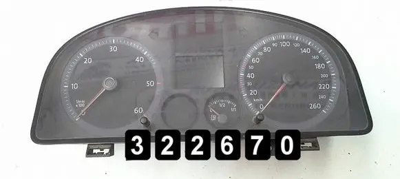 Volkswagen Caddy Speedometer (instrument cluster) 2K0920841C