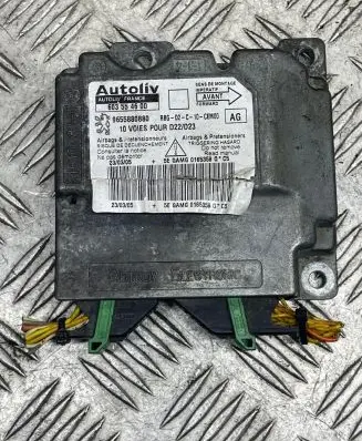 Peugeot 307 Airbag control unit/module 216102810A 603554600 9655880880