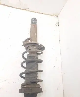 Front shock absorber with coil spring