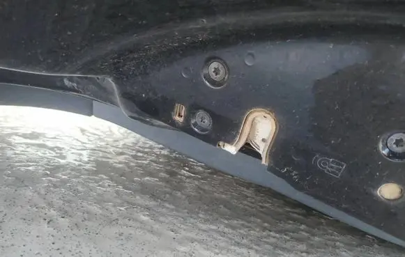 Rear door lock