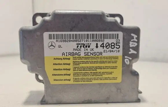 Mercedes-Benz A W169 Airbag control unit/module A1698204085