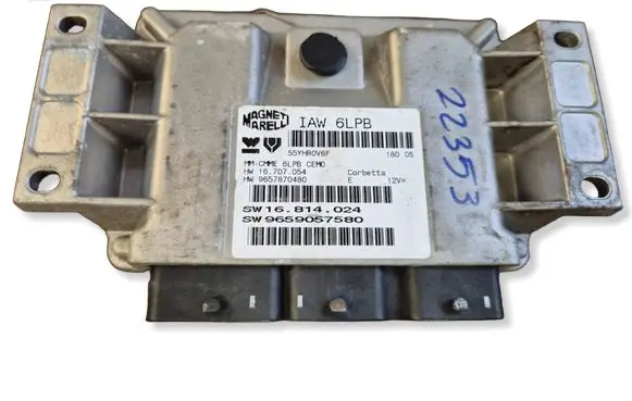 Peugeot 307 CC Engine control unit/module 9659057580 16814024 9657870480