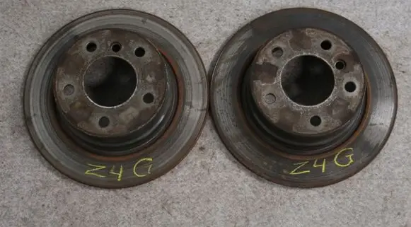 BMW Z4 E85 E86 Rear brake disc