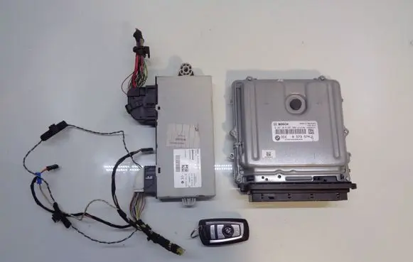 BMW 6 F06 Gran coupe Engine ECU kit and lock set 8573574 0281019691 6809374