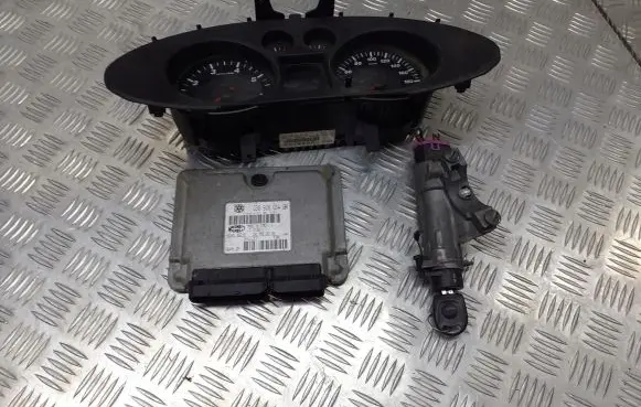 Seat Ibiza III (6L) Engine ECU kit and lock set 
