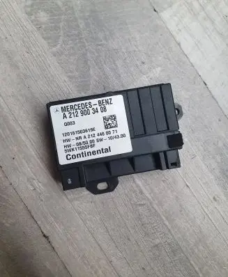 Mercedes-Benz C W204 Fuel injection pump control unit/module A2129003408 5WK11555FBF A2124460071