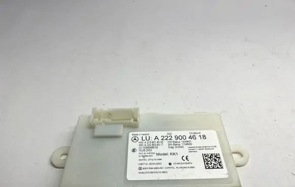 Mercedes-Benz E W213 Keyless (KESSY) go control unit/module A2229004618