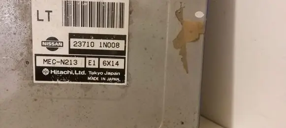 Nissan Almera Engine control unit/module MECN213 237101N008