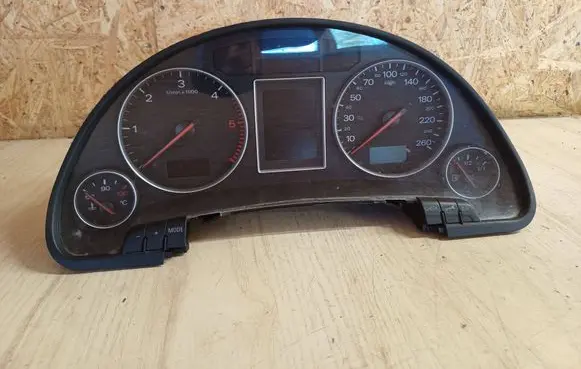 Audi A4 S4 B6 8E 8H Speedometer (instrument cluster) 0263626151 7133420031 8E0920930T