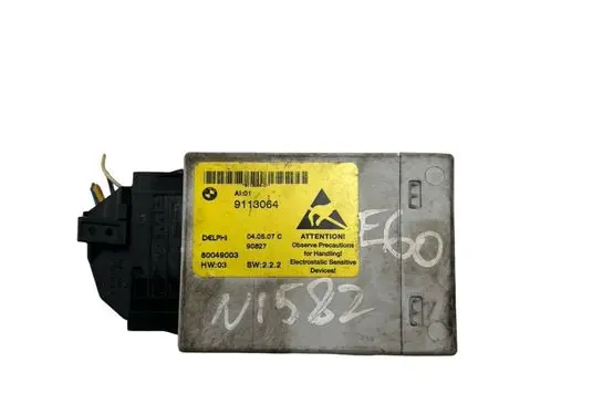 BMW 5 E60 E61 Center console control module 9113064