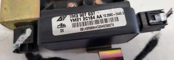 Ford Galaxy ESP acceleration yaw rate sensor 7M3907637 YM212C184AA 10098004432