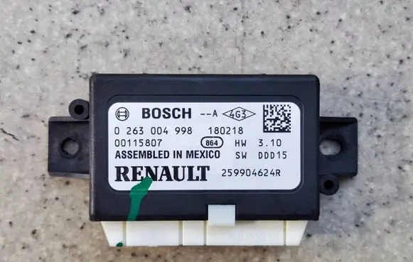 Renault Scenic IV - Grand scenic IV Parking PDC control unit/module 026300499816 0263004998