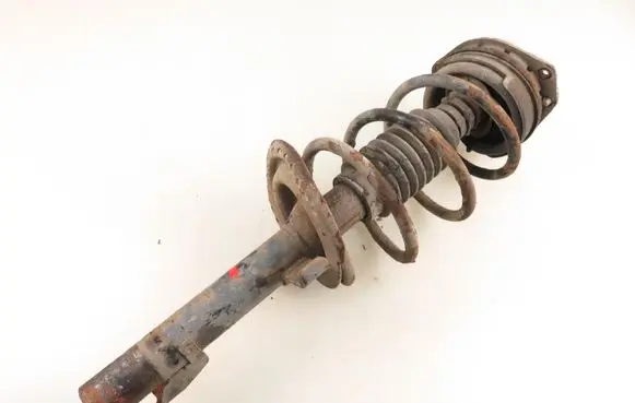 Renault Megane II Front shock absorber with coil spring