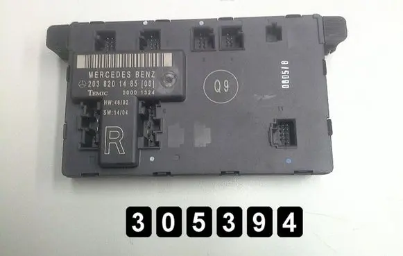 Mercedes-Benz C W203 Engine control unit/module 2038201485